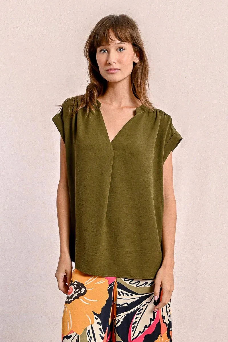 🌿 Boho Chic Flowy Blouse Top – Lightweight & Effortlessly Elegant