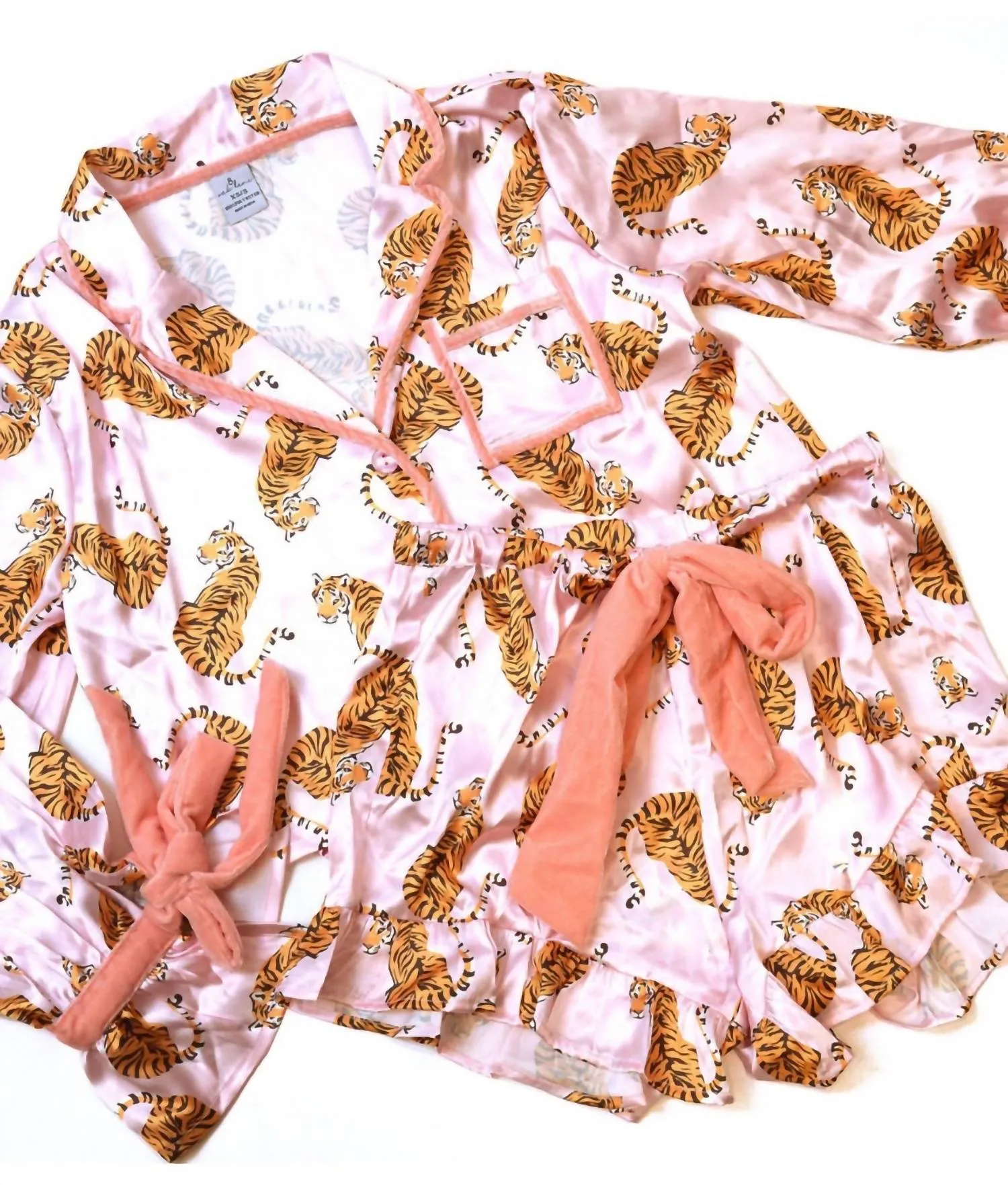 8 Oak Lane - Pink Tiger Pajamas