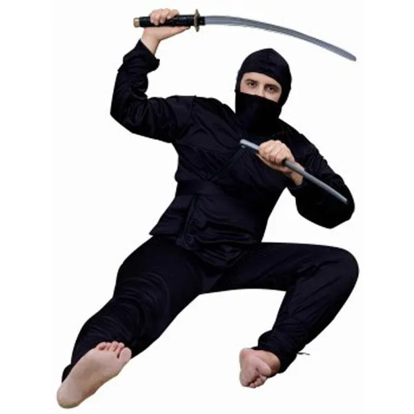 Adult Black Ninja Costume