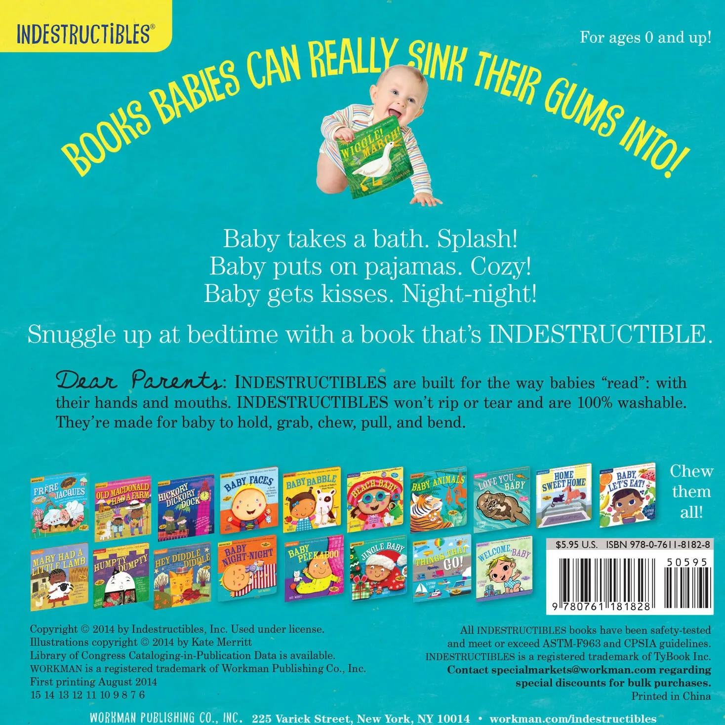 Baby Night-Night Indestructibles Book