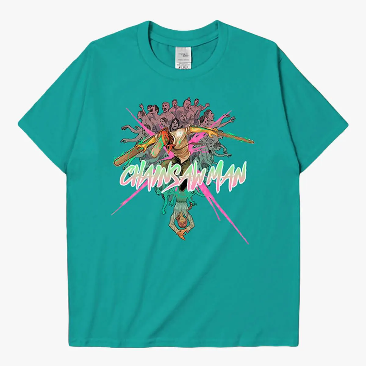 Chainsaw Man T-Shirt Denji Zombies Massacre