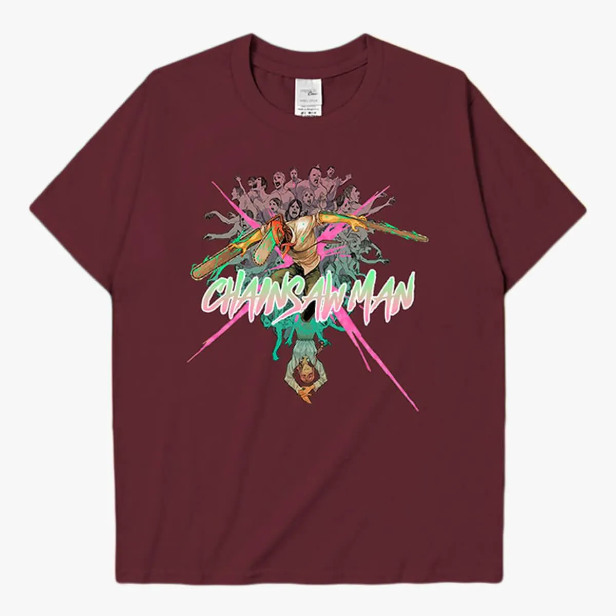 Chainsaw Man T-Shirt Denji Zombies Massacre