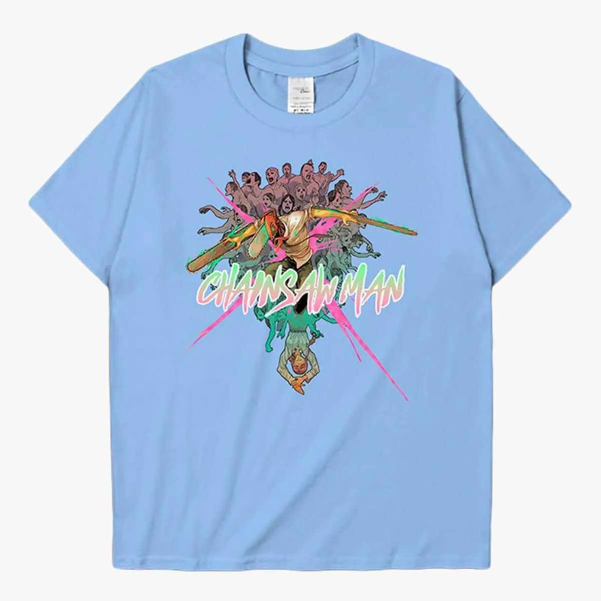 Chainsaw Man T-Shirt Denji Zombies Massacre