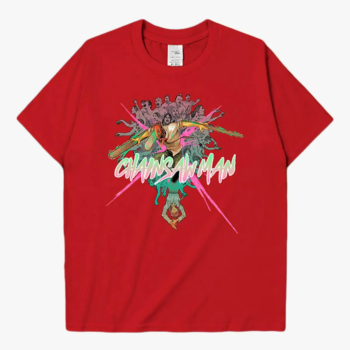 Chainsaw Man T-Shirt Denji Zombies Massacre