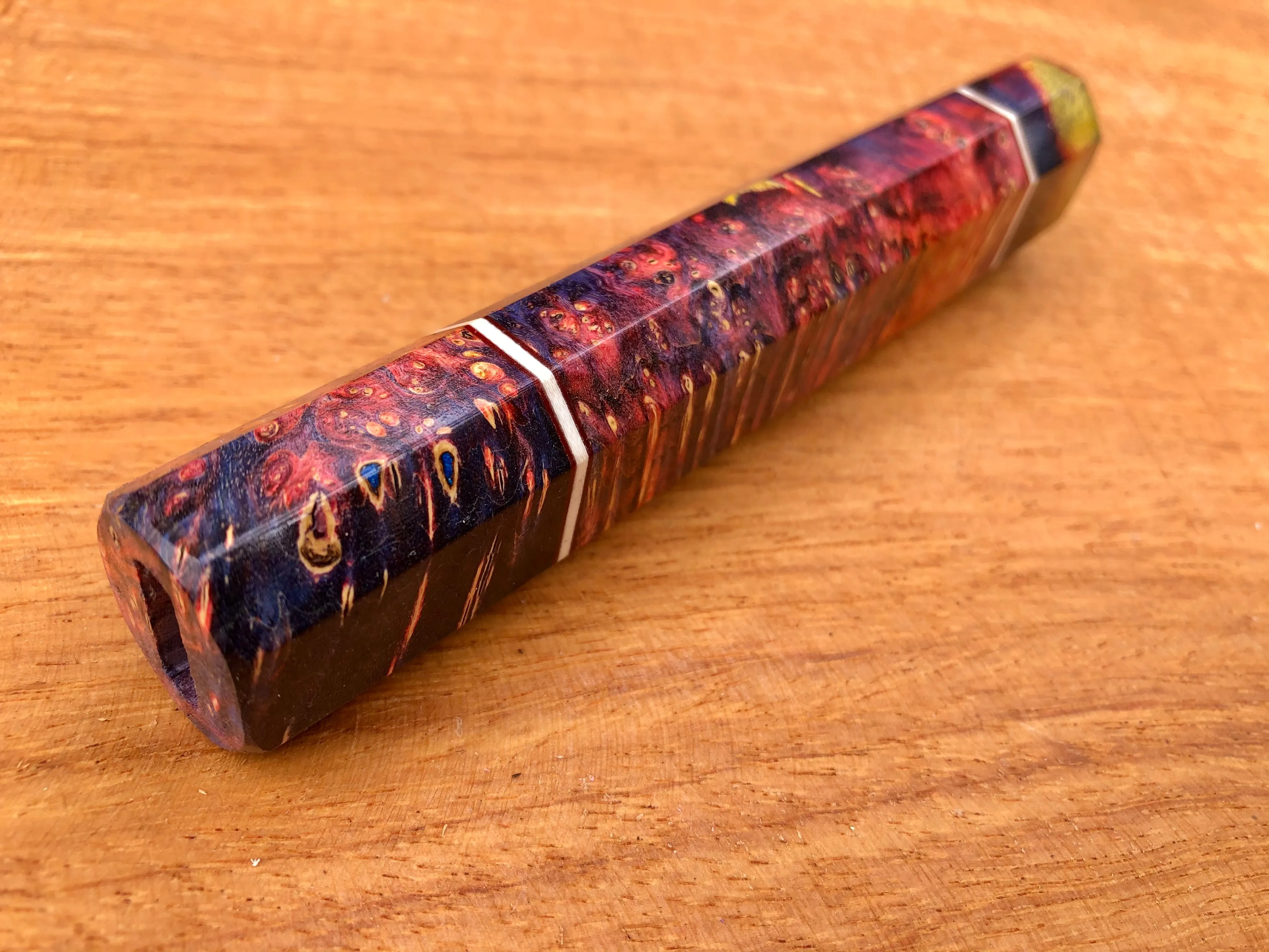 Custom Japanese Knife handle (wa handle) - Orbital special