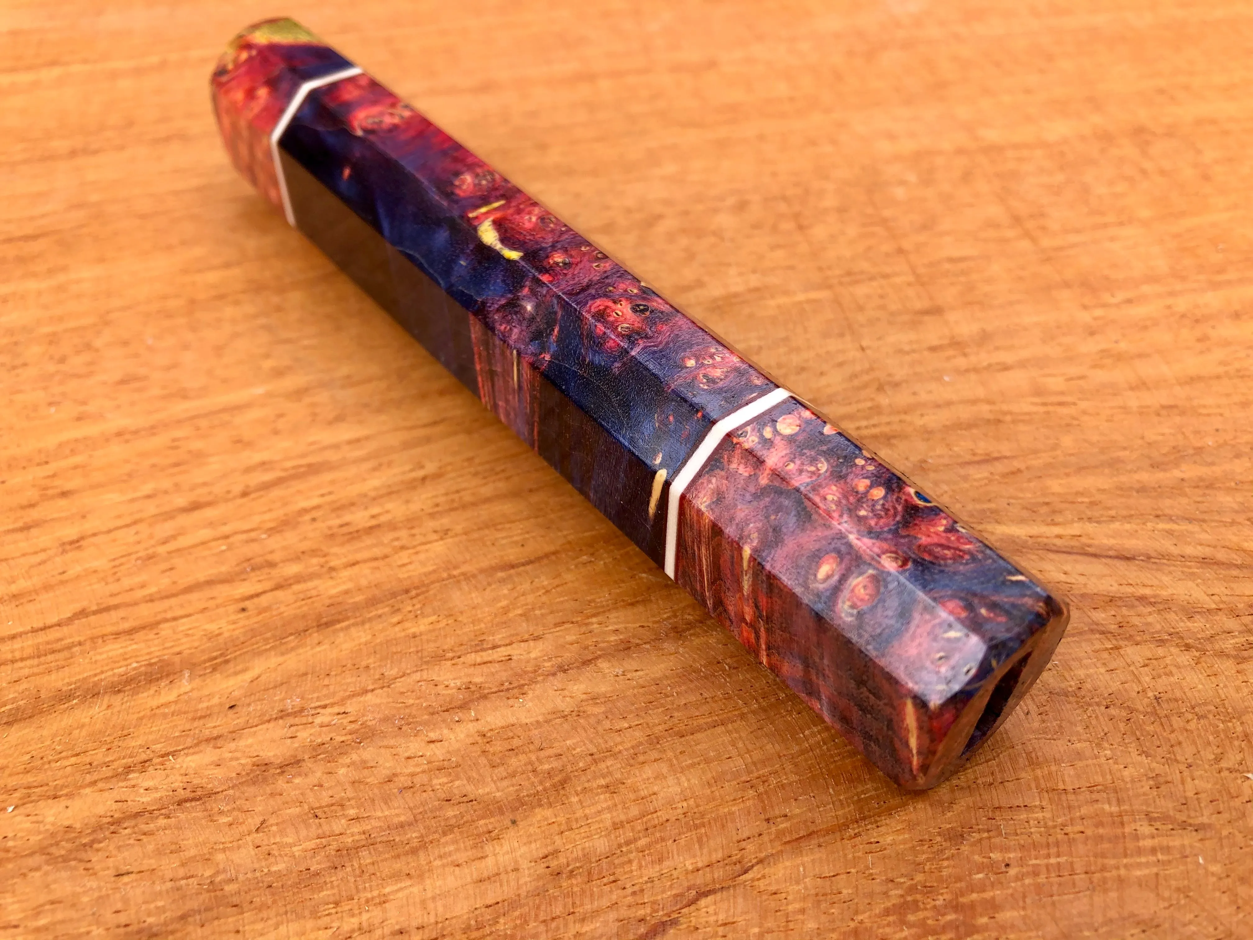 Custom Japanese Knife handle (wa handle) - Orbital special