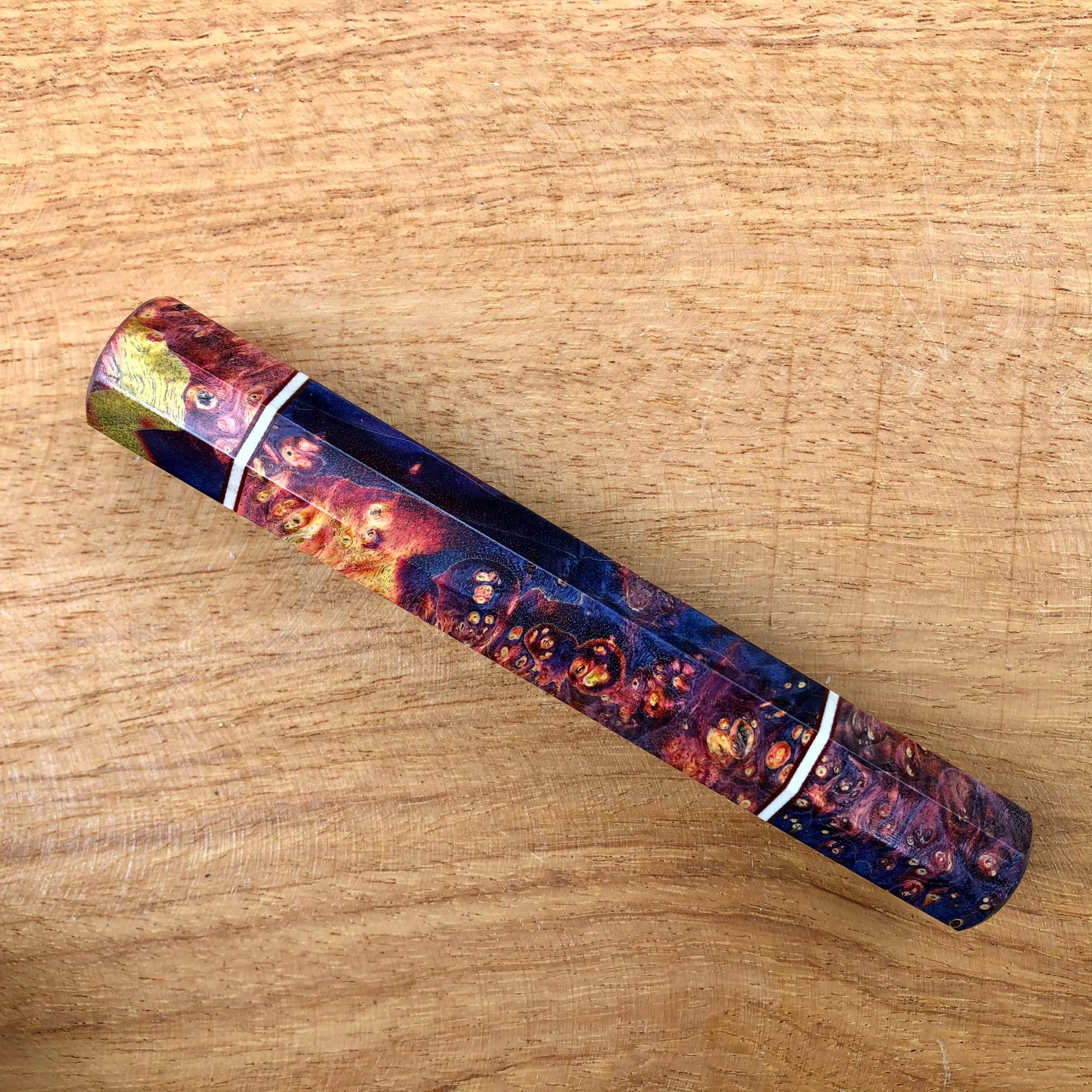 Custom Japanese Knife handle (wa handle) - Orbital special