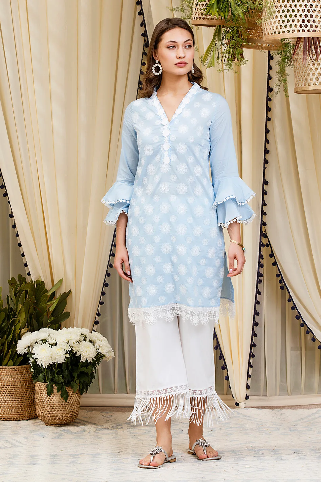 Daffodil Kurta LIGHT BLUE