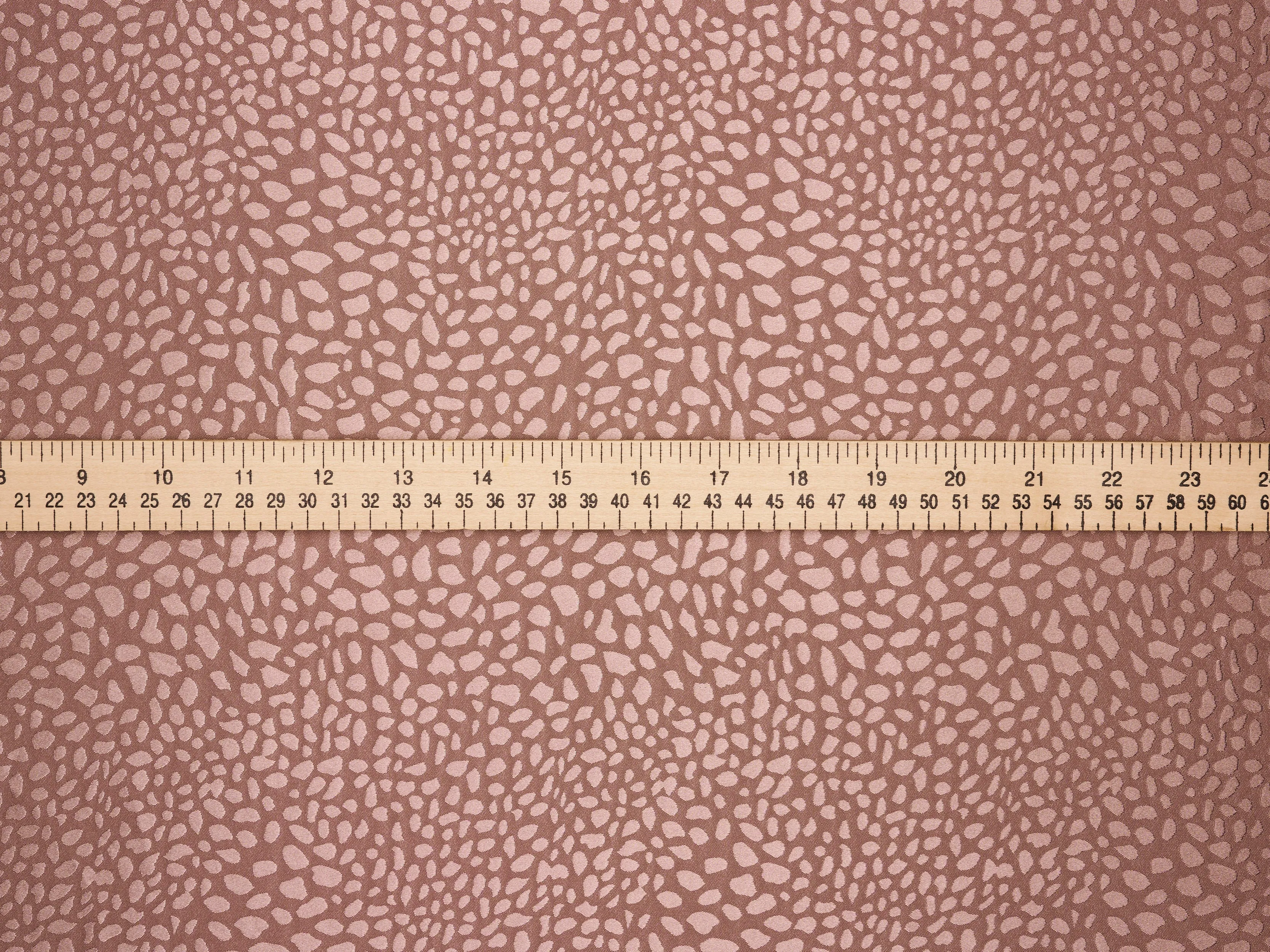 JACQUARD silky SATIN fabric by the yard - small Cheetah jacquard pattern -  flowy fabric