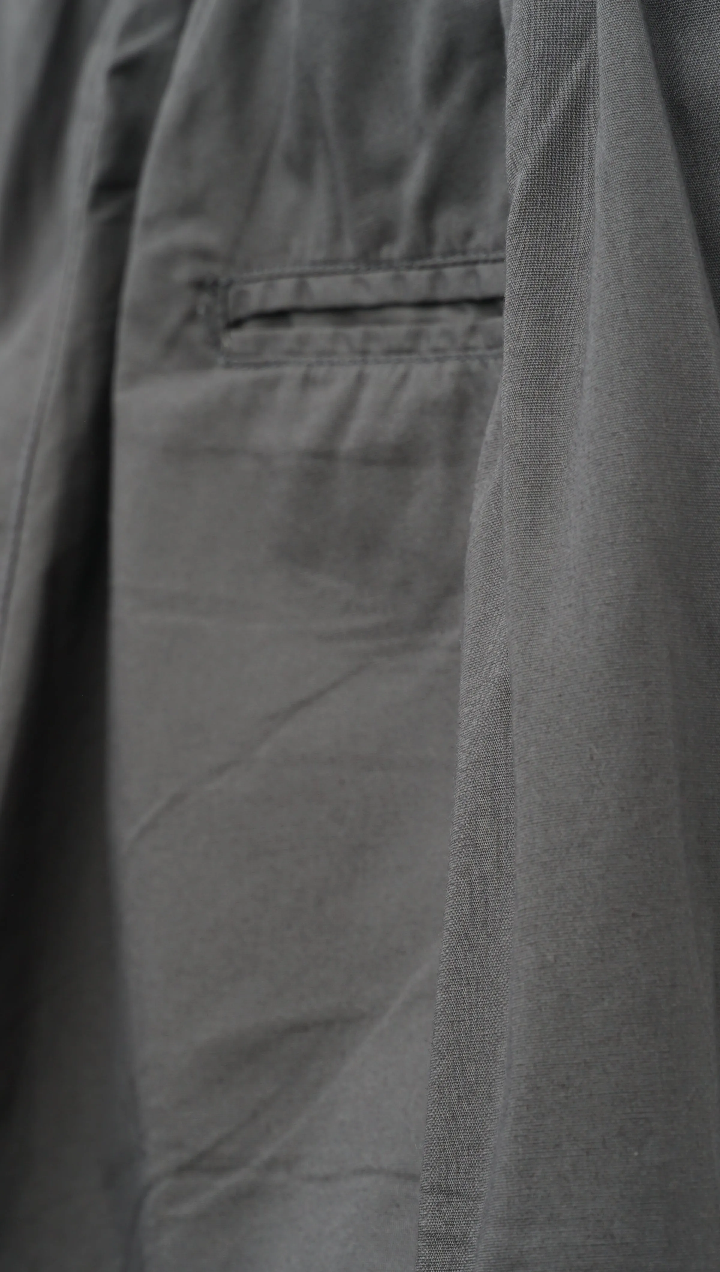Light Cargo Cut Pants Pewter grey