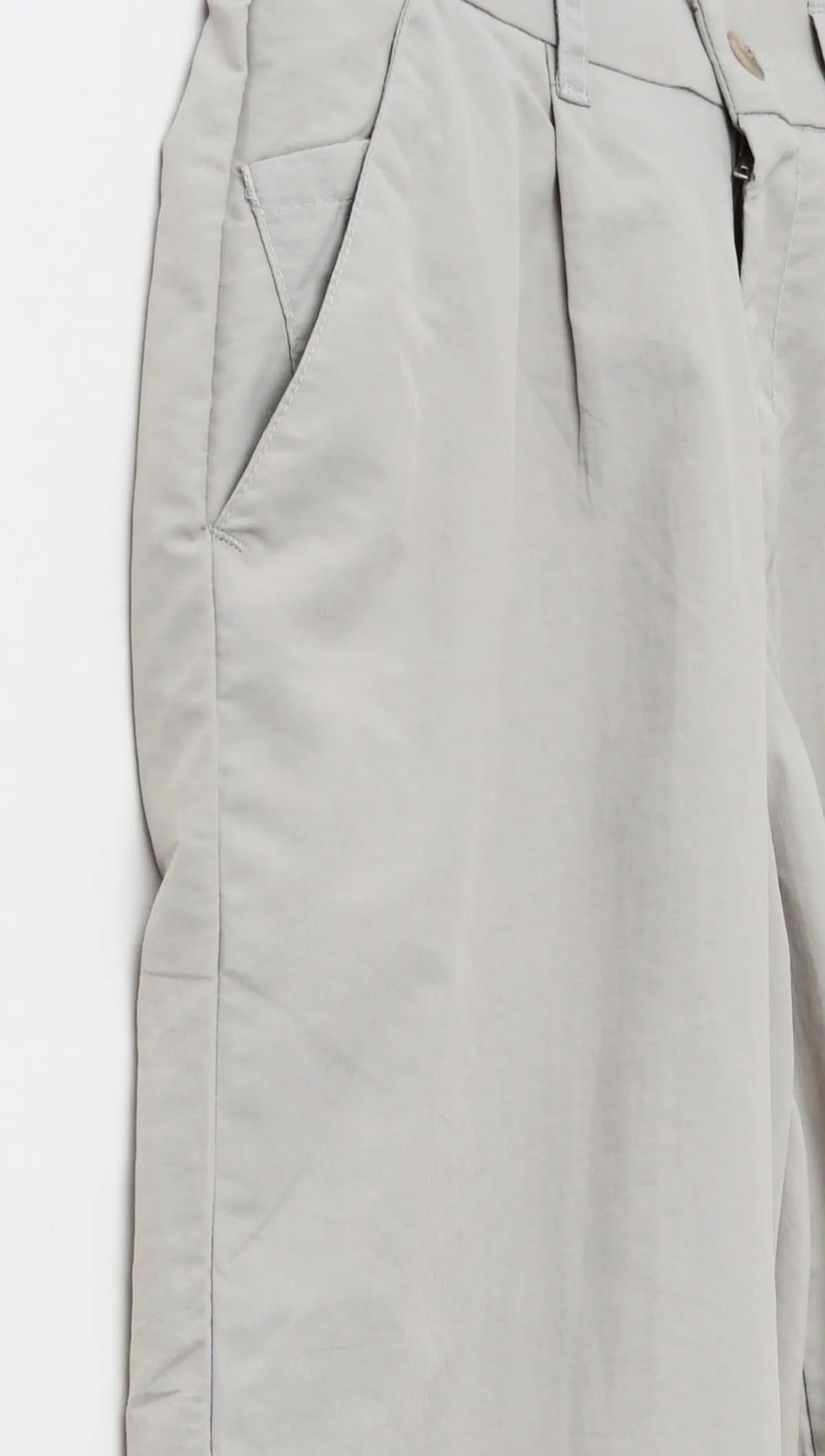 Light Repel Straight Pants Grey