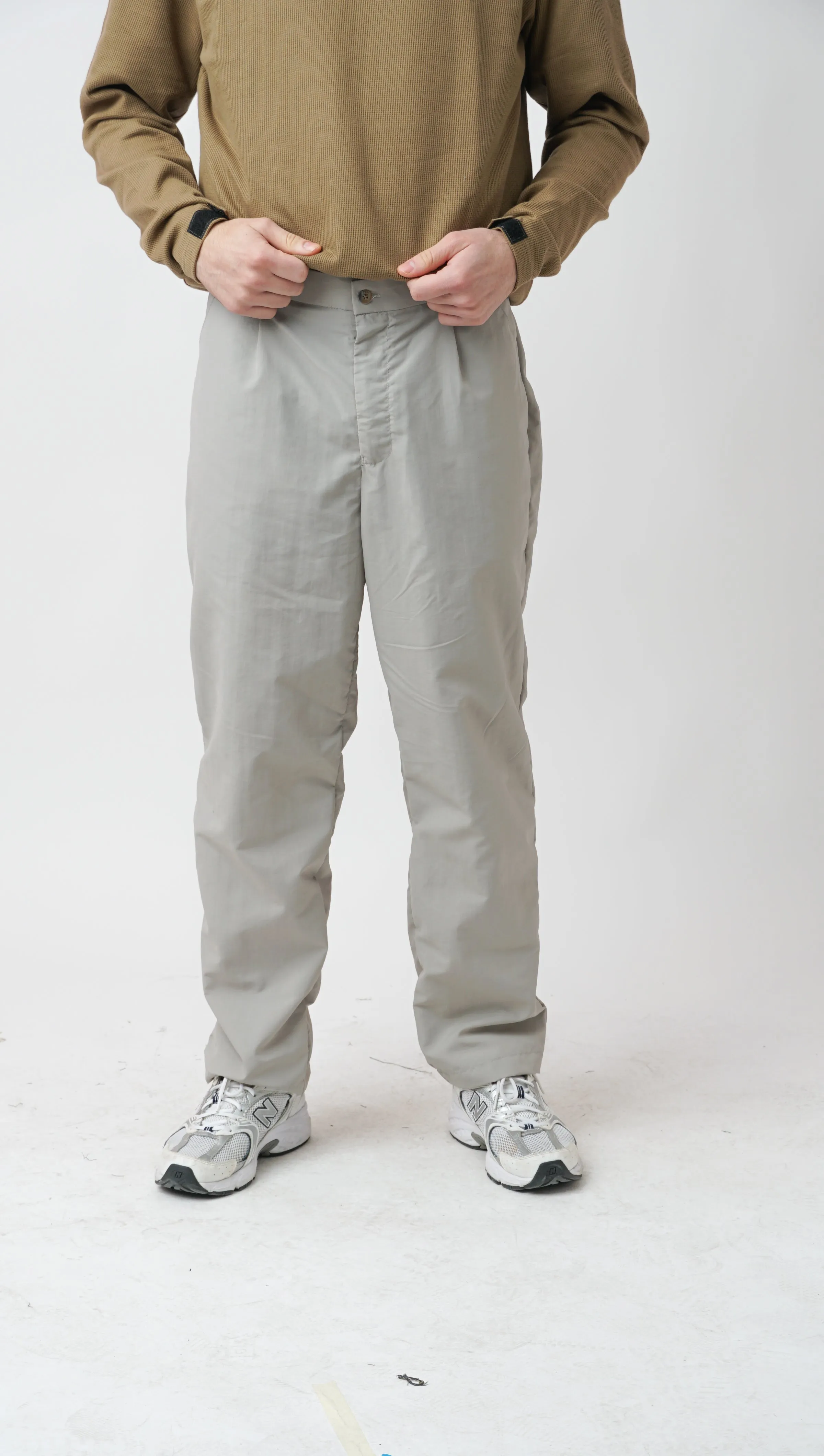 Light Repel Straight Pants Grey