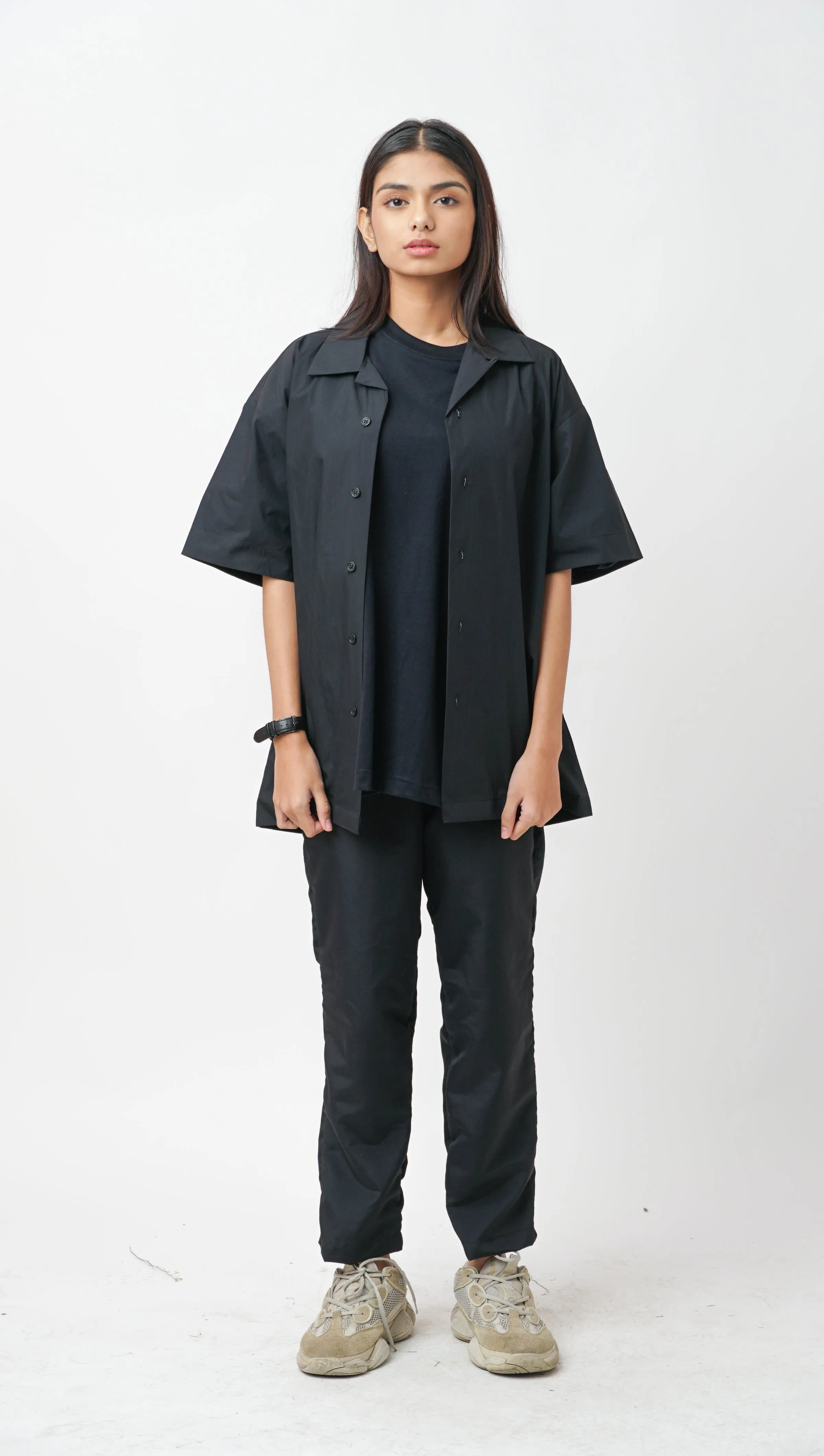 Light Repel Straight Pants Grey
