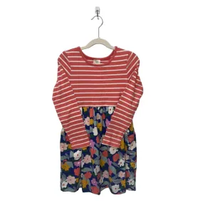 LS Striped & Floral Dress