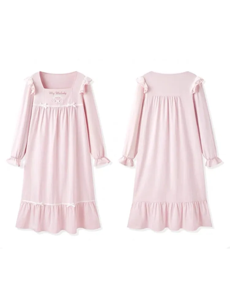My Melody Long Sleeve Nightdress