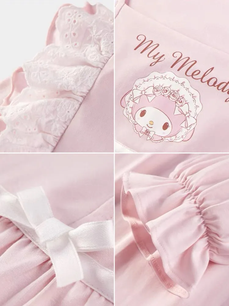 My Melody Long Sleeve Nightdress