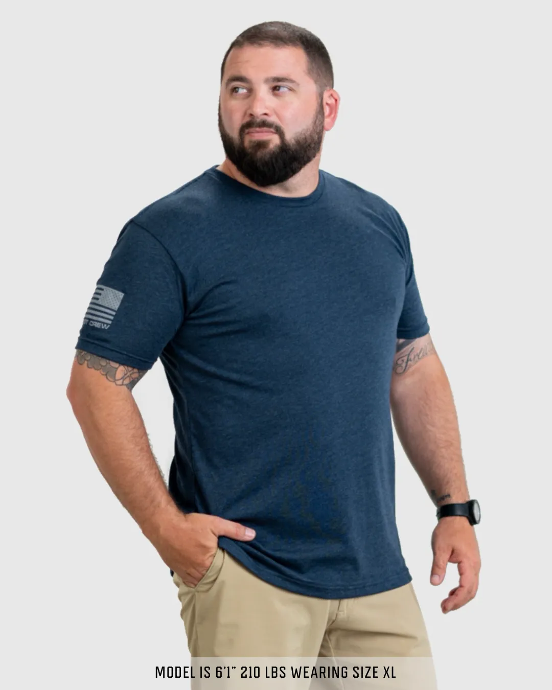 Navy Flag T-Shirt (3 Pack)
