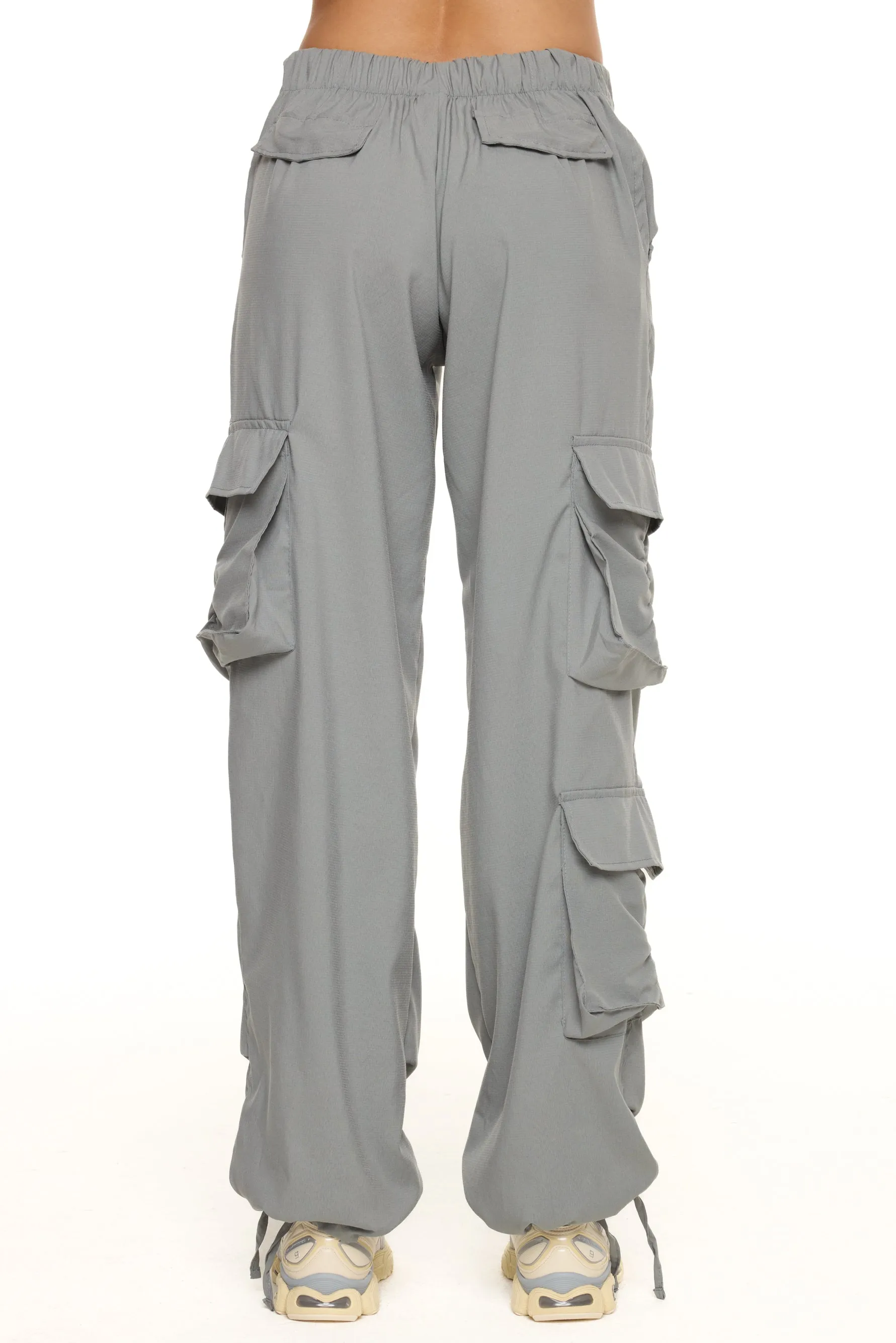 Parachute Pants - Light Grey