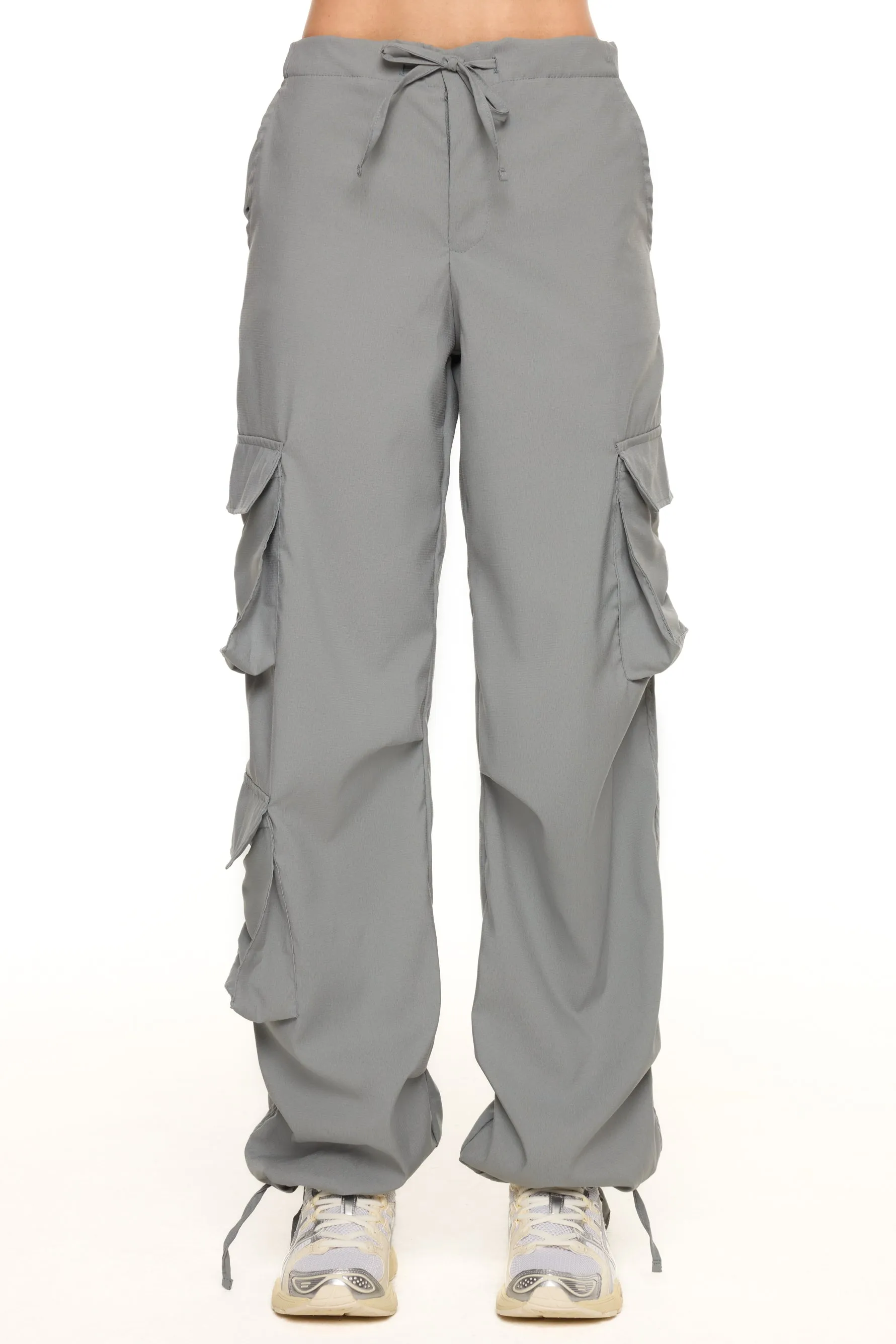 Parachute Pants - Light Grey