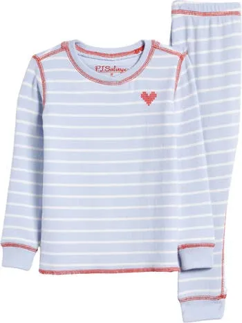Pj Salvage - Kids' Stripe Long Sleeve Pajamas