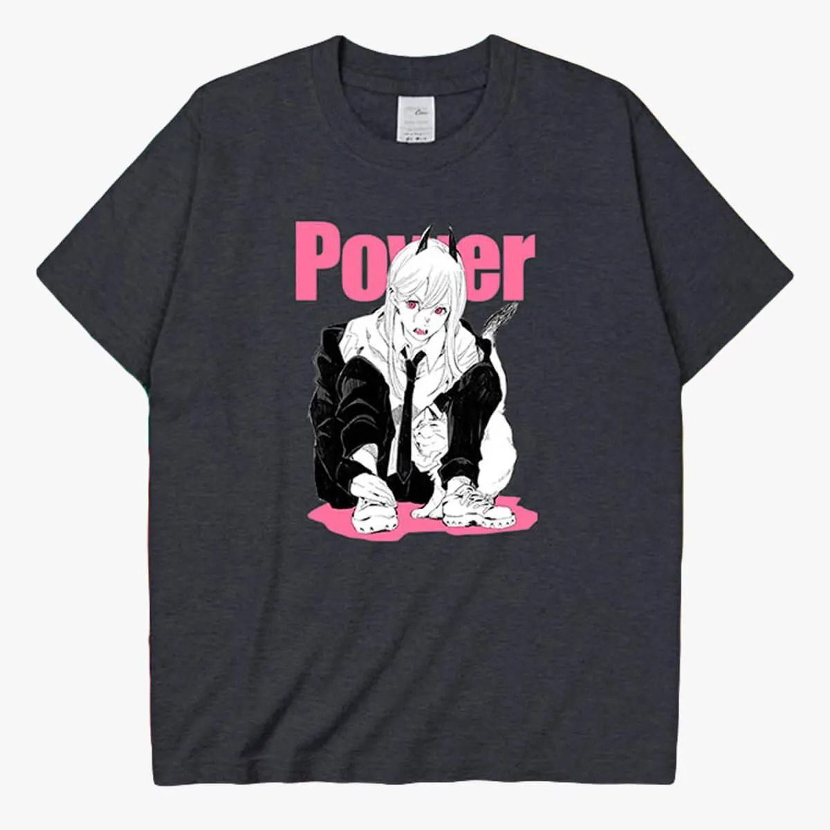 Power and Meowy Chainsaw Man Manga T-Shirt