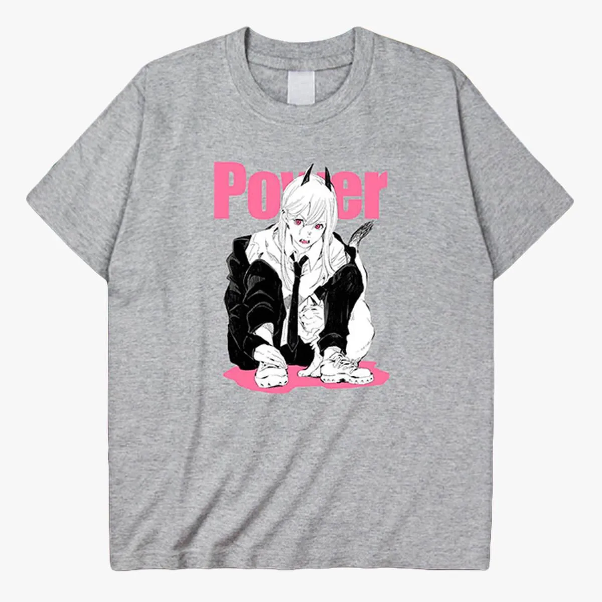 Power and Meowy Chainsaw Man Manga T-Shirt