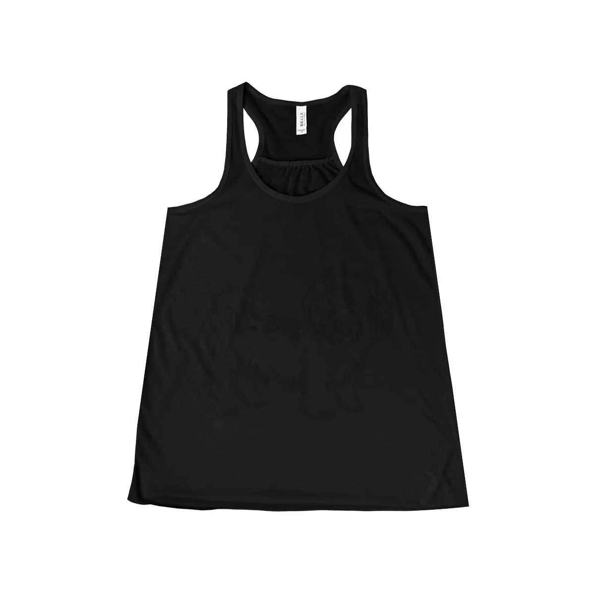 Shih Tzu Women's Flowy Racerback Tank