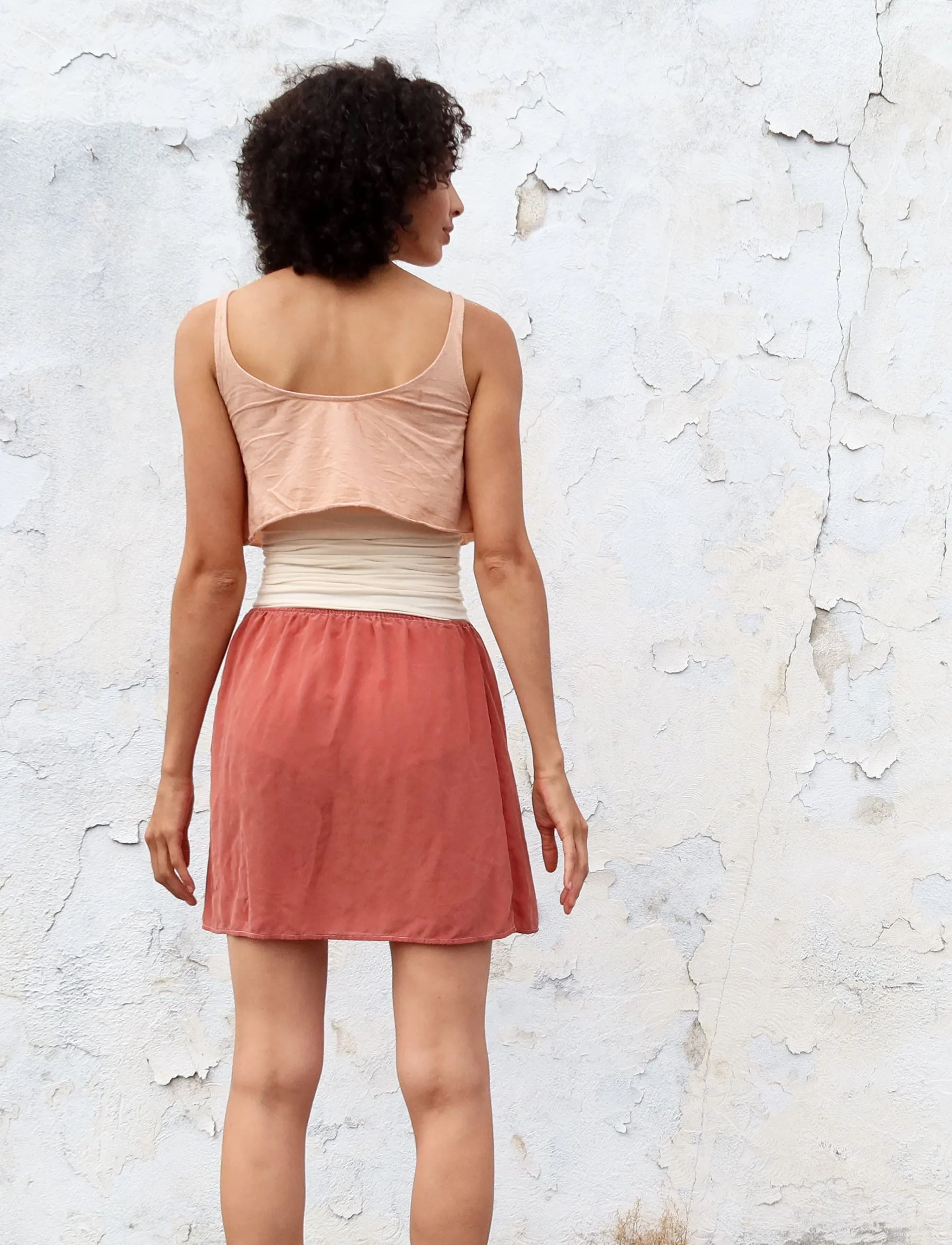 Silk Everyday Short Skirt