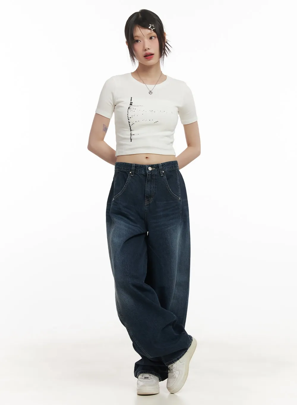 Sunny Balloon-Fit Jeans CF519