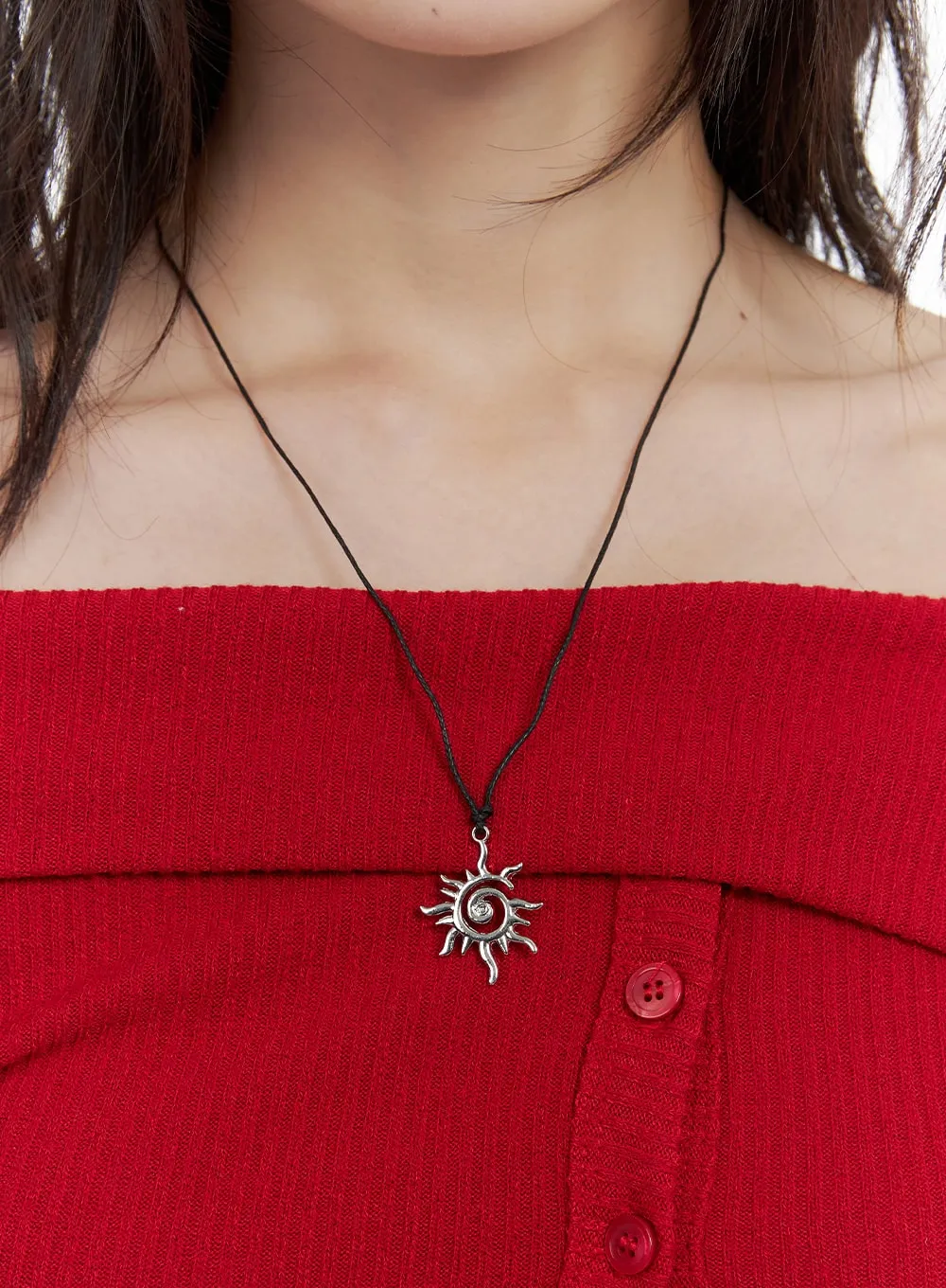 Sunny Black Necklace IJ503